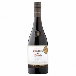 Casillero del Diablo Shiraz case of 6 or 7.99 per bottle